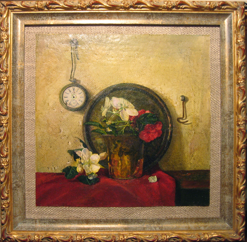 Натюрморт с медными предметами